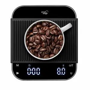 Coffee Scale with Timer, Precision Espresso & Tea Digital Scale, Espresso Machine Accessories for Pour-Over Coffee, Travel Food Scale, LED Display, Rechargeable USB-C - 3kg/0.1g Coffee Scale with Timer, Precision Espresso & Tea Digital Scale, Espresso Machine Accessories for Pour-Over Coffee, Travel Food Scale, LED Display, Rechargeable USB-C - 3kg/0.1g