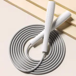 Jump Ropes Kids, Adjustable Children Jump Rope with ABS Handles and PVC Rope for Child Student Toddler (Grey) Jump Ropes Kids, Adjustable Children Jump Rope with ABS Handles and PVC Rope for Child Student Toddler (Grey)