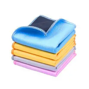 Microfiber Cleaning Cloths Double-Sided - 5 Pack - 6.6 x 6.2 inch - Microfiber and Suede Cloth for Smartphones Microfiber Cleaning Cloths Double-Sided - 5 Pack - 6.6 x 6.2 inch - Microfiber and Suede Cloth for Smartphones