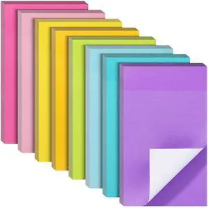 Sticky Notes, 3x5, 8 Pads, 640 Sheets, Summer Colors Sticky Notes, 3x5, 8 Pads, 640 Sheets, Summer Colors