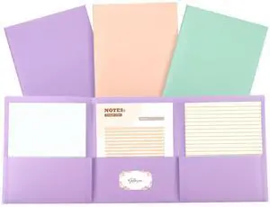 3 Pcs Tri Fold Folders with 3 Pockets 8.5 x 11 Inch Letter Size Plastic Tri Fold 3 Pocket Folders for School Office College Home Supplies(Pastel) 3 Pcs Tri Fold Folders with 3 Pockets 8.5 x 11 Inch Letter Size Plastic Tri Fold 3 Pocket Folders for School Office College Home Supplies(Pastel)