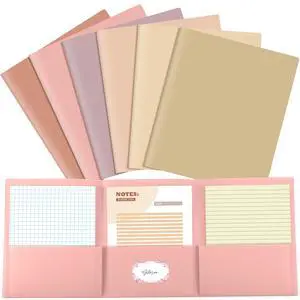 6 Pcs Tri Fold Folders with 3 Pockets 8.5 x 11 Inch Letter Size Plastic Tri Fold Multiple Pocket Folders for Communication Homework College School Office Home Supplies(Warm Color) 6 Pcs Tri Fold Folders with 3 Pockets 8.5 x 11 Inch Letter Size Plastic Tri Fold Multiple Pocket Folders for Communication Homework College School Office Home Supplies(Warm Color)