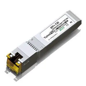 SFP+ to RJ45 10G Transceiver - 10GBASE-T 2.5G/5G/10G Auto-Negotiation SFP+ Module up to 30m, Plug & Play 10G SFP+ Ethernet Adapter Compatible with Cisco D-Link Mikrotik Ethernet Switch SFP+ to RJ45 10G Transceiver - 10GBASE-T 2.5G/5G/10G Auto-Negotiation SFP+ Module up to 30m, Plug & Play 10G SFP+ Ethernet Adapter Compatible with Cisco D-Link Mikrotik Ethernet Switch