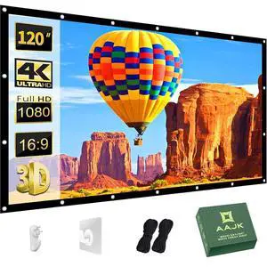 120inch Outdoor Projector Screen Anti Crease Portable Movie Screen 120inch Outdoor Projector Screen Anti Crease Portable Movie Screen