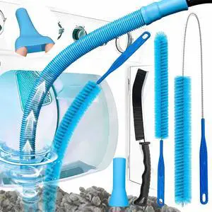 Dryer Vent Cleaner Kit, Vacuum Hose & Brush for Lint Trap Cleaning Dryer Vent Cleaner Kit, Vacuum Hose & Brush for Lint Trap Cleaning