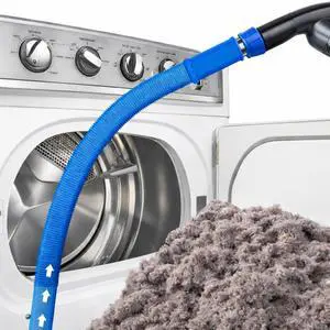 Clothes Dryer Vent Cleaner Kit with Vacuum Hose Attachment Brush, Lint Remover, Dryer Vent Vacuum Hose Clothes Dryer Vent Cleaner Kit with Vacuum Hose Attachment Brush, Lint Remover, Dryer Vent Vacuum Hose