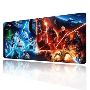 Large Gaming Mouse Pad XXL,Extended Large Gaming Mousepad,Desk Accessories,Office Supplies,Office Decor,Non-Slip Rubber Base and Stitched Edges Desk Pad for Computer Game Office Work,31.5"x15.7" Large Gaming Mouse Pad XXL,Extended Large Gaming Mousepad,Desk Accessories,Office Supplies,Office Decor,Non-Slip Rubber Base and Stitched Edges Desk Pad for Computer Game Office Work,31.5"x15.7"