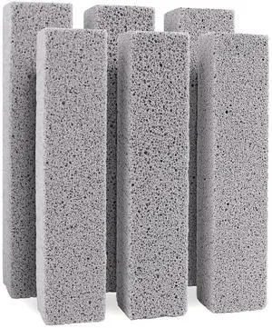 6pc Pumice Stone for Home Cleaning, Toilet Bowl Cleaning, Sink and Tiles Without Scratches, Grease in Kitchen, Bathroom and Pool 6pc Pumice Stone for Home Cleaning, Toilet Bowl Cleaning, Sink and Tiles Without Scratches, Grease in Kitchen, Bathroom and Pool