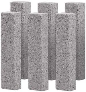 6 Pack Pumice Stone Toilet Bowl Cleaner, Powerfully Pumice Stick for Toilet Cleaning Hard Water Rings, Calcium Buildup, for Cleaning Stove, Tubs, Grills, Swimming Pools, SinksWithout gloves 6 Pack Pumice Stone Toilet Bowl Cleaner, Powerfully Pumice Stick for Toilet Cleaning Hard Water Rings, Calcium Buildup, for Cleaning Stove, Tubs, Grills, Swimming Pools, SinksWithout gloves