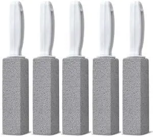 Pumice Stone Toilet Bowl Cleaner, 5 Pack Toilet Pumice Stone with Handle for Toilet Cleaning, Bathtubs, Sinks, Swimming Pools, Grills Pumice Stone Toilet Bowl Cleaner, 5 Pack Toilet Pumice Stone with Handle for Toilet Cleaning, Bathtubs, Sinks, Swimming Pools, Grills