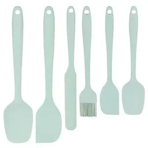6 Pieces Silicone Spatula Set, Food Grade Silicone Scraper Spatulas Heat Resistant Kitchen Utensils Brush BPA-free Spatula for Scraping, Cooking, Mixing, Baking 6 Pieces Silicone Spatula Set, Food Grade Silicone Scraper Spatulas Heat Resistant Kitchen Utensils Brush BPA-free Spatula for Scraping, Cooking, Mixing, Baking