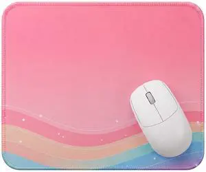Cute Mouse Pad, Pink Mouse Pads for Desk Square Gaming Mousepad Cute Mouse Pad, Pink Mouse Pads for Desk Square Gaming Mousepad