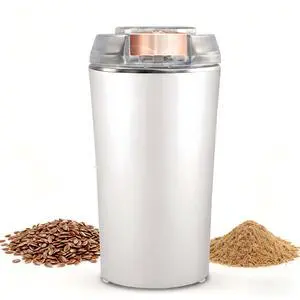 Flax Seed Grinder, Compact Spice and Seed Mill Flax Seed Grinder, Compact Spice and Seed Mill