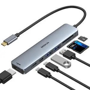 USB C Hub HDMI Adapter Dongle for MacBook/Dell/HP/Lenovo Laptop USB C Hub HDMI Adapter Dongle for MacBook/Dell/HP/Lenovo Laptop