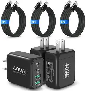 USB C Charging Blocks, Costyle Multi USBC Wall Fast Charger Plug Adapter USB C Charging Blocks, Costyle Multi USBC Wall Fast Charger Plug Adapter