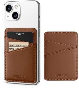 Phone Card Holder Wallet Leather Adhesive Pocket RFID Blocking Credit Card Sleeves Stick Back of Phone Smartphones Phone Card Holder Wallet Leather Adhesive Pocket RFID Blocking Credit Card Sleeves Stick Back of Phone Smartphones