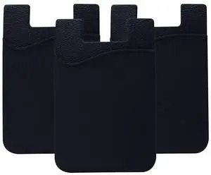 Cell Phone Stick on Wallet (for Credit Card, Business Card & Id) compatible with iPhone, Android & Most Smartphones Cell Phone Stick on Wallet (for Credit Card, Business Card & Id) compatible with iPhone, Android & Most Smartphones