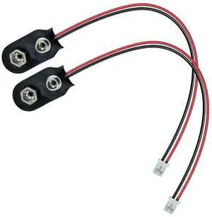 2Pcs 9V Battery Snap to 2-Pin PH2.0 Connector Cable 2Pcs 9V Battery Snap to 2-Pin PH2.0 Connector Cable