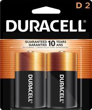 Coppertop D Batteries, 2 Count, 10-Year Shelf Life, Long-lasting Coppertop D Batteries, 2 Count, 10-Year Shelf Life, Long-lasting