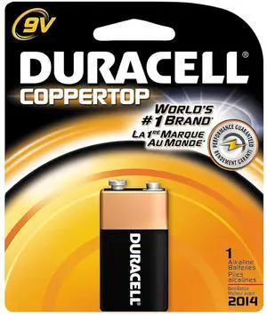 Alkaline 9V Battery, 1 Count Alkaline 9V Battery, 1 Count