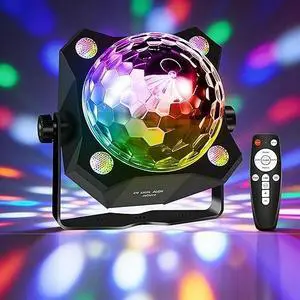Party Lights Disco Ball Light, LED 6 Color Party Lights Disco Ball Light, LED 6 Color
