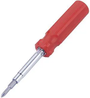 6-In-1 Flat Head & Phillips Reversible Screwdriver #1 And #2 Phillips, 3/16 And 5/16 Slotteds,1/4" & 5/16" Nut Driver Bit Tube Snap-on 6 In 1 Multifunctional Screwdriver 6-In-1 Flat Head & Phillips Reversible Screwdriver #1 And #2 Phillips, 3/16 And 5/16 Slotteds,1/4" & 5/16" Nut Driver Bit Tube Snap-on 6 In 1 Multifunctional Screwdriver