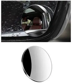 2 Pack Adjustable Convex Blind Spot Mirrors, Round | HD clear view, side rearview placement, wide-angle visibility, car exterior accessories 2 Pack Adjustable Convex Blind Spot Mirrors, Round | HD clear view, side rearview placement, wide-angle visibility, car exterior accessories