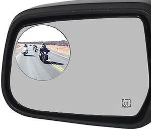 Blind Spot Mirror, Ampper 3" Aluminum Frame Round HD Glass Convex Wide Angle Rear View Mirror For All Universal Vehicles Car Suv Truck Blind Spot Mirror, Ampper 3" Aluminum Frame Round HD Glass Convex Wide Angle Rear View Mirror For All Universal Vehicles Car Suv Truck