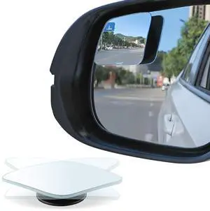 Blind Spot MirrorRhombus Shaped HD Glass Frameless Convex Rear View Mirror with wide angle Adjustable Stick for Cars SUV and Trucks, Pack of 2 Blind Spot MirrorRhombus Shaped HD Glass Frameless Convex Rear View Mirror with wide angle Adjustable Stick for Cars SUV and Trucks, Pack of 2