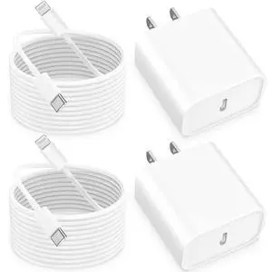 MFi CertifiediPhone 14 Fast Charger, Linocell 2Pack 20W PD USB-C Power Type-C Wall Charger Adapter with 6FT Type-C to Lightning Cable Compatible for iPhone 14 13 12 11 Pro Max XS XR Mini X 8 SE iPad MFi CertifiediPhone 14 Fast Charger, Linocell 2Pack 20W PD USB-C Power Type-C Wall Charger Adapter with 6FT Type-C to Lightning Cable Compatible for iPhone 14 13 12 11 Pro Max XS XR Mini X 8 SE iPad