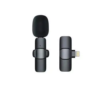 Professional Wireless Lavalier Microphone for iPhone, Camera, Android, iPad, mini Microphone, Ultra-Low Delay, Microphone for YouTube,Interview,Video Recording/Vlog/TikTok Professional Wireless Lavalier Microphone for iPhone, Camera, Android, iPad, mini Microphone, Ultra-Low Delay, Microphone for YouTube,Interview,Video Recording/Vlog/TikTok