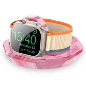 Apple Watch Charger Foldable Magnetic Charging Dock, Wireless Fast Watch Charger Stand with Charging Cable, Compatible with Apple Watch 11 10 9 8 7 6 5 4 3 2/Ultra 2 1, Support Nightstand Mode Apple Watch Charger Foldable Magnetic Charging Dock, Wireless Fast Watch Charger Stand with Charging Cable, Compatible with Apple Watch 11 10 9 8 7 6 5 4 3 2/Ultra 2 1, Support Nightstand Mode