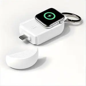 Portable Charger for Apple Watch 11,Magnetic Wireless iWatch Charger 1200mAh Power Bank,USB C Fast Charging for iWatch Accessories Keychain Travel Essential for Camping,RV,Car Portable Charger for Apple Watch 11,Magnetic Wireless iWatch Charger 1200mAh Power Bank,USB C Fast Charging for iWatch Accessories Keychain Travel Essential for Camping,RV,Car