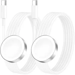 Apple MFi Certified 2Pack Magnetic Charging Cable for Apple Watch Charger | Stuffcool 6.6FT USB C to iWatch Portable Wireless Fast Charging Cord for Apple Watch Series Ultra/11/10/9/8/7/6/SE/5/4/3/2 Apple MFi Certified 2Pack Magnetic Charging Cable for Apple Watch Charger | Stuffcool 6.6FT USB C to iWatch Portable Wireless Fast Charging Cord for Apple Watch Series Ultra/11/10/9/8/7/6/SE/5/4/3/2