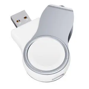 Compatible with Apple Watch Charger - Portable Magnetic Quick Charge for All Series-Ultra Series 9 8 7 SE 6 5 4 3 2 1 - Cableless Design - Fast Charging - Travel-Friendly (White) Compatible with Apple Watch Charger - Portable Magnetic Quick Charge for All Series-Ultra Series 9 8 7 SE 6 5 4 3 2 1 - Cableless Design - Fast Charging - Travel-Friendly (White)