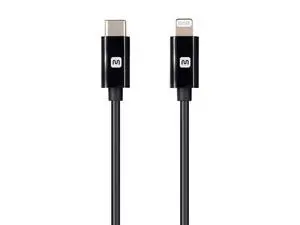 Lightning to USB-C Charging Cable - Apple MFi Certified, 1.5 Feet, Black - Essential Series Lightning to USB-C Charging Cable - Apple MFi Certified, 1.5 Feet, Black - Essential Series