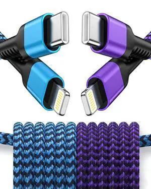 2Pack/6FT iPhone 17e 17 16e Pro Max Charging Cord 2 in 1, USB C to USB C | USB to Lightning Cable for iPhone 17Pro Air16e 16 Pro Max/15Pro/15 Plus/14/13/12, Galaxy Google Pixel Apple Charger USBC 2Pack/6FT iPhone 17e 17 16e Pro Max Charging Cord 2 in 1, USB C to USB C | USB to Lightning Cable for iPhone 17Pro Air16e 16 Pro Max/15Pro/15 Plus/14/13/12, Galaxy Google Pixel Apple Charger USBC