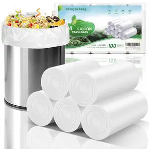 4 Gallon Small White Biodegradable Trash-Bag - Small Garbage Bags For Bathroom Can Unscented Compostable Kitchen Office Car Waste Basket Liners 100counts 15l Bulk Chenyucheng 4 Gallon Small White Biodegradable Trash-Bag - Small Garbage Bags For Bathroom Can Unscented Compostable Kitchen Office Car Waste Basket Liners 100counts 15l Bulk Chenyucheng