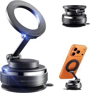 Magnetic Phone Holder for Car,Car Mount 360° Adjustable Vacuum Suction Cup, Phone Mount for Car Accessories/Windshield/Mirror/Kitchen/Gym for iPhone 17 Pro Max 16 15 14 13 Magnetic Phone Holder for Car,Car Mount 360° Adjustable Vacuum Suction Cup, Phone Mount for Car Accessories/Windshield/Mirror/Kitchen/Gym for iPhone 17 Pro Max 16 15 14 13