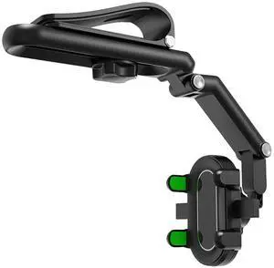Car Sun Visor Phone Holder, 360° Rotatable and Retractable Visor Phone Mount, Multifunctional Adjustable Car Rearview Mirror Cell Phone Holder Compatible with Most Cell Phones (Green) Car Sun Visor Phone Holder, 360° Rotatable and Retractable Visor Phone Mount, Multifunctional Adjustable Car Rearview Mirror Cell Phone Holder Compatible with Most Cell Phones (Green)