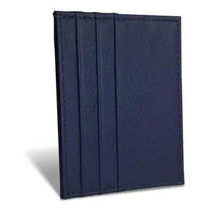 Credit Card Holder Wallet RFID Blocking Slim Credit Card Cases Holder Premium Leather Minimalist Front Pocket Small Wallet with 6 Card Slots and 1 Pockets for Men Women (Navy Blue) Credit Card Holder Wallet RFID Blocking Slim Credit Card Cases Holder Premium Leather Minimalist Front Pocket Small Wallet with 6 Card Slots and 1 Pockets for Men Women (Navy Blue)