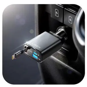 63W Ultra-Compact Retractable Car Charger USB C Fast Charge | for iPhone 17 16 15 Pro Max Plus Car Phone Type C Charging with 36W USB C Cable for Women Men Samsung S26 S25 MacBook Neo 63W Ultra-Compact Retractable Car Charger USB C Fast Charge | for iPhone 17 16 15 Pro Max Plus Car Phone Type C Charging with 36W USB C Cable for Women Men Samsung S26 S25 MacBook Neo
