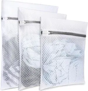 Mesh Laundry Bags for Delicates(Honeycomb), 3 Pcs Laundry Bags Mesh Wash Bags in 3 Sizes(1 Large, 1 Medium, 1 Small), Lingerie Bags for Washing Delicates, Garment Bag for Washing Machine Mesh Laundry Bags for Delicates(Honeycomb), 3 Pcs Laundry Bags Mesh Wash Bags in 3 Sizes(1 Large, 1 Medium, 1 Small), Lingerie Bags for Washing Delicates, Garment Bag for Washing Machine