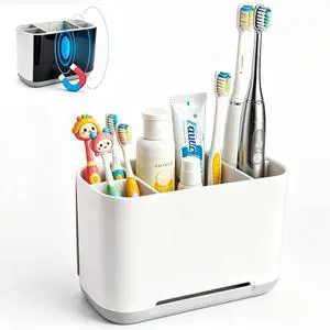 Magnetic Toothbrush Holder for Cruise Essentials,Toothbrush & Toothpaste Organizer with Removable Dividers, No Drilling Bathroom for Alaska, Caribbean & Disney Cruise Cabin Must Haves Magnetic Toothbrush Holder for Cruise Essentials,Toothbrush & Toothpaste Organizer with Removable Dividers, No Drilling Bathroom for Alaska, Caribbean & Disney Cruise Cabin Must Haves