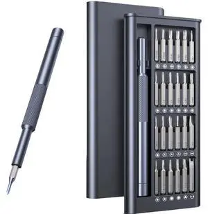 25-IN-1 Precision Small Screwdriver Set, Professional Mini Bit Tool Set for Glasses, Watch, Ring Doorbell, ElectronicComputerhigh-strength steel Screw DriverMagneticGift for Mens 25-IN-1 Precision Small Screwdriver Set, Professional Mini Bit Tool Set for Glasses, Watch, Ring Doorbell, ElectronicComputerhigh-strength steel Screw DriverMagneticGift for Mens