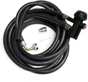 8FT GE Portable Dishwasher Fill & Drain Hose Assembly WD24X10066 w/Faucet Adapter 8FT GE Portable Dishwasher Fill & Drain Hose Assembly WD24X10066 w/Faucet Adapter
