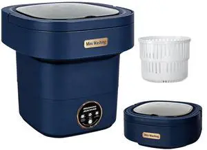 22L Mini Laundry Machine Foldable Portable Laundry Machine and 3 Cleaning Modes for Baby Clothes,Ideal for Travel, Dorms 22L Mini Laundry Machine Foldable Portable Laundry Machine and 3 Cleaning Modes for Baby Clothes,Ideal for Travel, Dorms