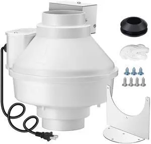 4 Inch Dryer Booster Fan with Pressure Switch for Auto On/Off DBF 110 | 167 CFM Vent Booster Fan for Long Duct Runs, Reduces Drying Time & Lint Buildup, Indoor/Outdoor Inline Fan with Plug 4 Inch Dryer Booster Fan with Pressure Switch for Auto On/Off DBF 110 | 167 CFM Vent Booster Fan for Long Duct Runs, Reduces Drying Time & Lint Buildup, Indoor/Outdoor Inline Fan with Plug