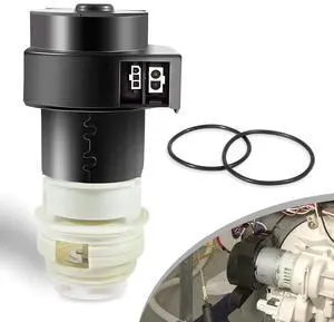 154844101 Dishwasher Circulation Pump Motor with Two New O-Ring Seals Fit for Frigidaire and Kenmore Dishwashers Replace 154828601,154795001,154793001,154700001,154719201.(Two Electrical Connector) 154844101 Dishwasher Circulation Pump Motor with Two New O-Ring Seals Fit for Frigidaire and Kenmore Dishwashers Replace 154828601,154795001,154793001,154700001,154719201.(Two Electrical Connector)