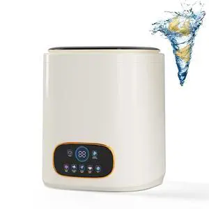 Portable Fully Automatic Washing Machine, 9L Compact Underwear Mini Washer with LCD Touch Control Screen, One-Touch Operation, Easy Installation, Ideal for Apartments, Dorms, RVs & Travel, 110V Portable Fully Automatic Washing Machine, 9L Compact Underwear Mini Washer with LCD Touch Control Screen, One-Touch Operation, Easy Installation, Ideal for Apartments, Dorms, RVs & Travel, 110V